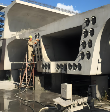 文殊镇压浆料施工流程及注意事项